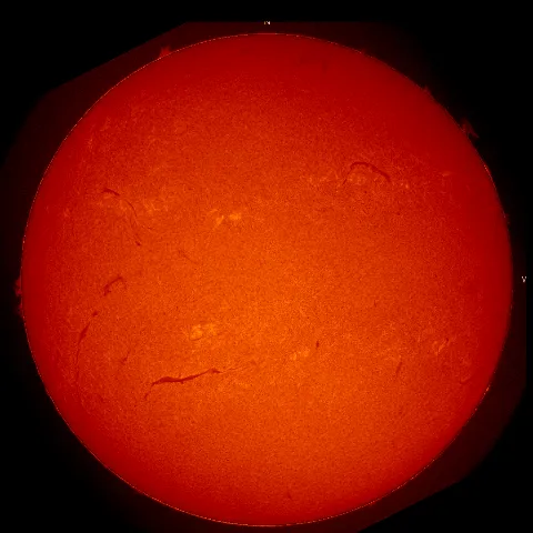 Image of Sun's chromosphere