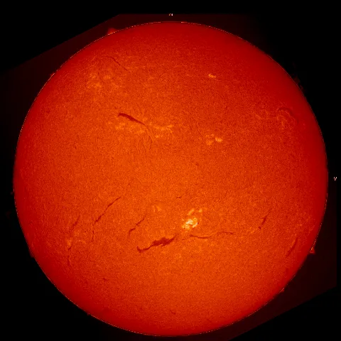 Image of Sun's chromosphere