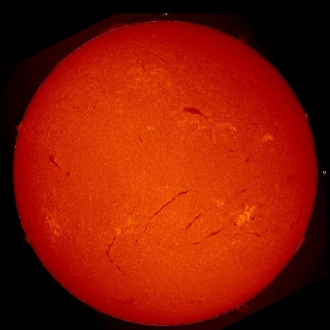 Image of Sun's chromosphere