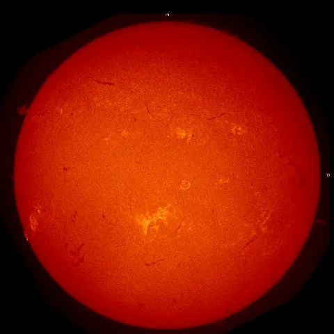 Image of Sun's chromosphere