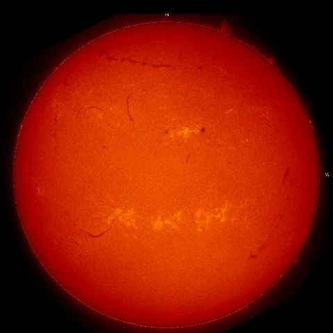 Image of Sun's chromosphere