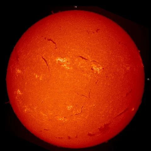 Image of Sun's chromosphere