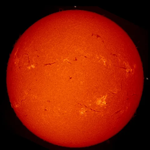 Image of Sun's chromosphere