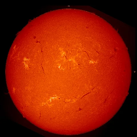 Image of Sun's chromosphere