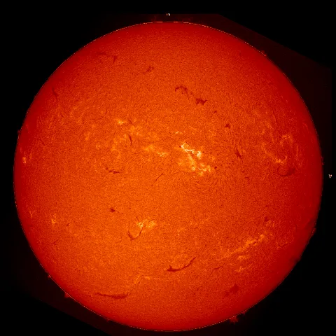 Image of Sun's chromosphere