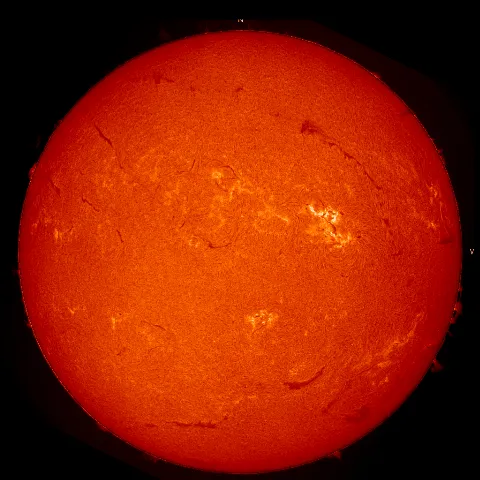 Image of Sun's chromosphere