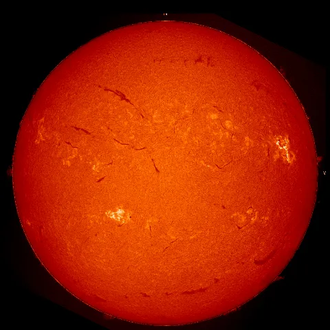 Image of Sun's chromosphere