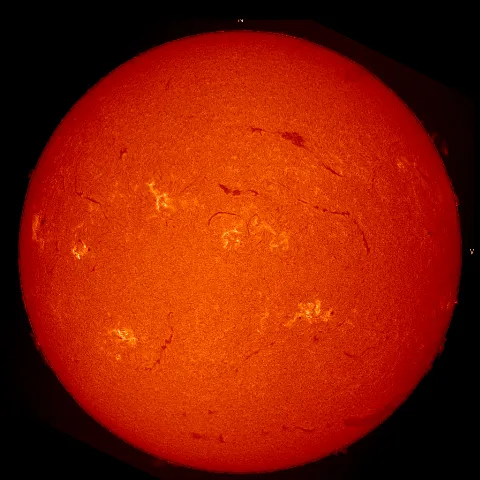 Image of Sun's chromosphere