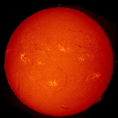 Image of Sun's chromosphere