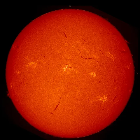 Image of Sun's chromosphere