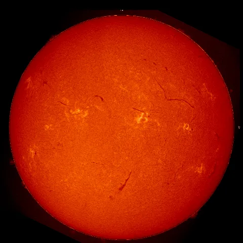 Image of Sun's chromosphere