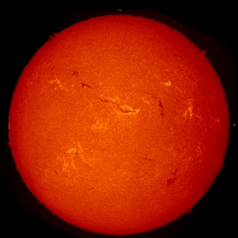 Image of Sun's chromosphere