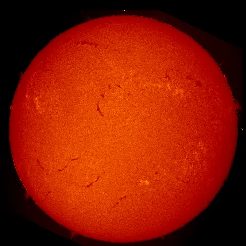 Image of Sun's chromosphere