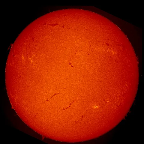 Image of Sun's chromosphere