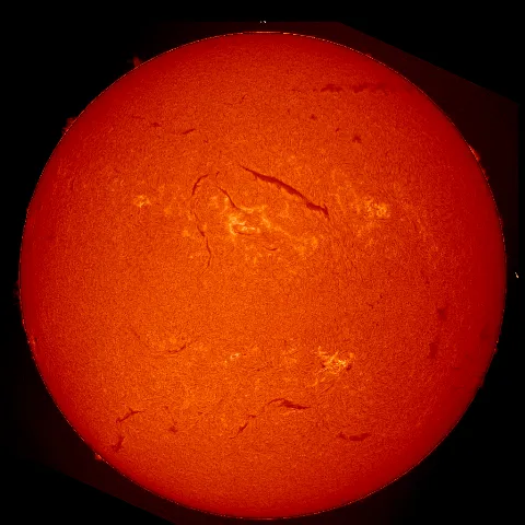 Image of Sun's chromosphere