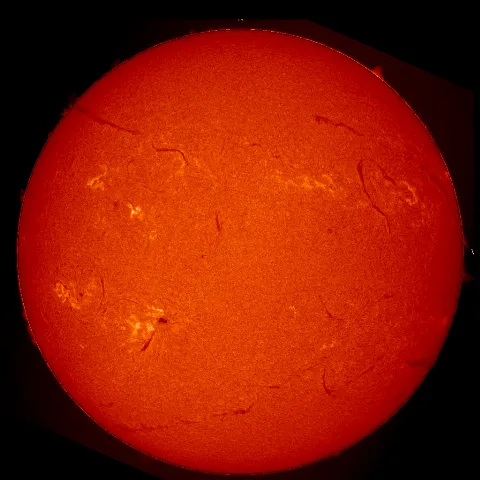 Image of Sun's chromosphere