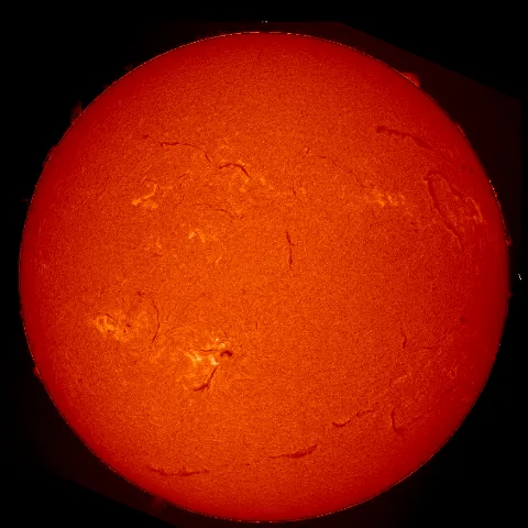 Image of Sun's chromosphere