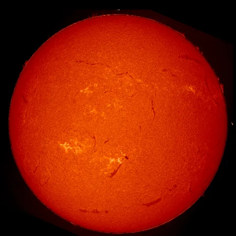 Image of Sun's chromosphere