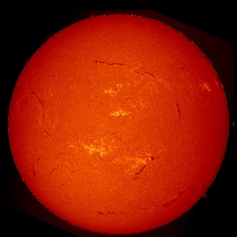 Image of Sun's chromosphere