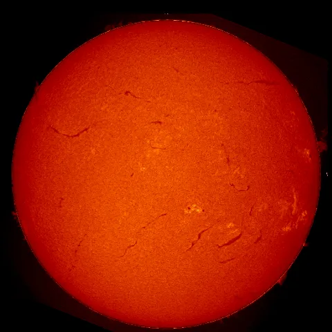 Image of Sun's chromosphere