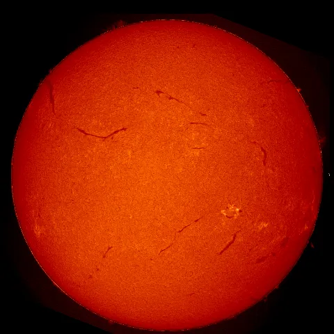 Image of Sun's chromosphere