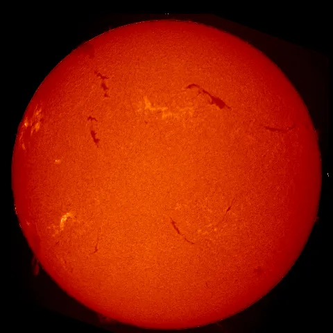 Image of Sun's chromosphere