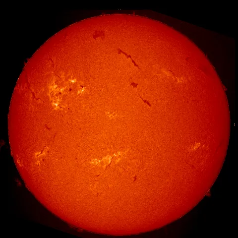 Image of Sun's chromosphere