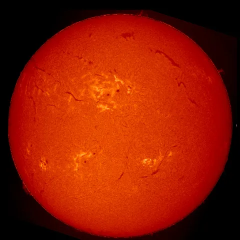 Image of Sun's chromosphere