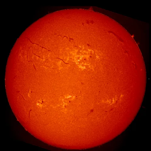 Image of Sun's chromosphere