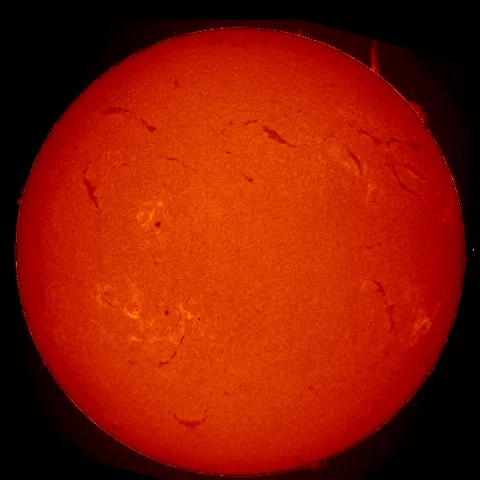 Image of Sun's chromosphere