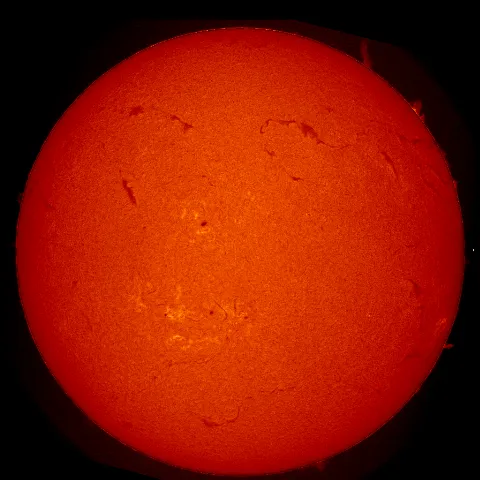 Image of Sun's chromosphere