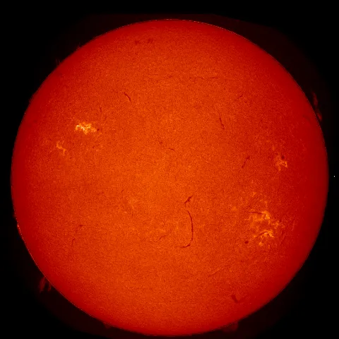 Image of Sun's chromosphere