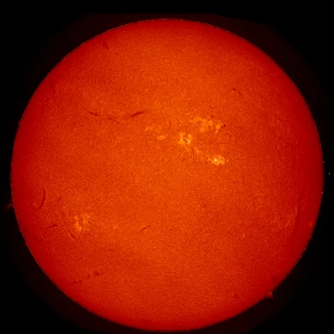 Image of Sun's chromosphere