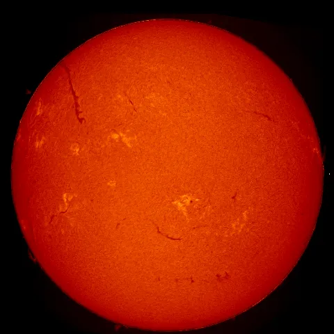 Image of Sun's chromosphere