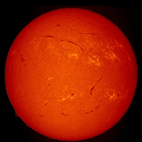 Image of Sun's chromosphere