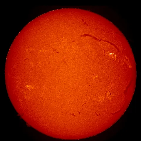 Image of Sun's chromosphere