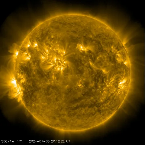 Image of Sun's corona