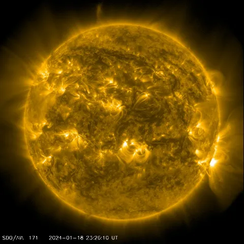 Image of Sun's corona