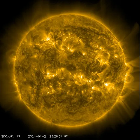 Image of Sun's corona