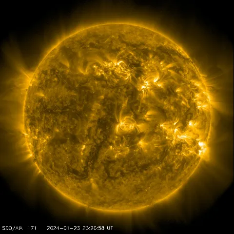 Image of Sun's corona