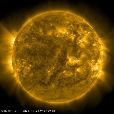 Image of Sun's corona