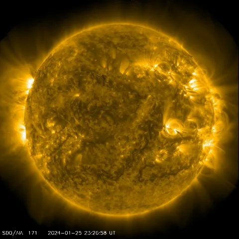 Image of Sun's corona