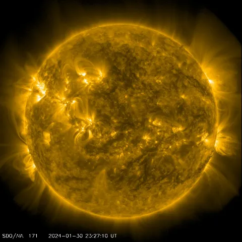 Image of Sun's corona