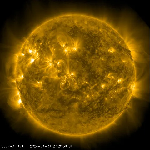 Image of Sun's corona