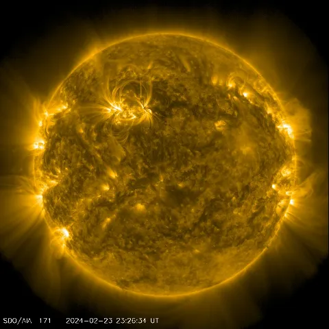 Image of Sun's corona