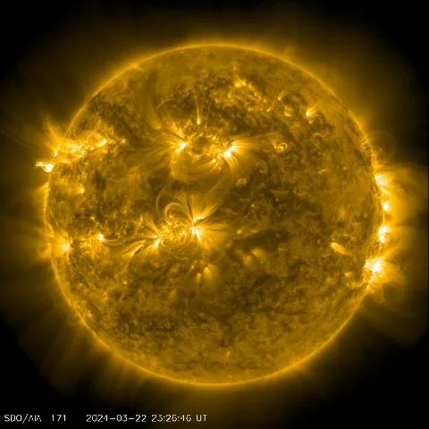 Image of Sun's corona