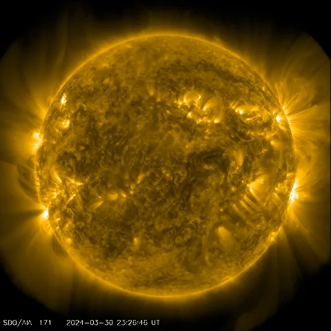 Image of Sun's corona