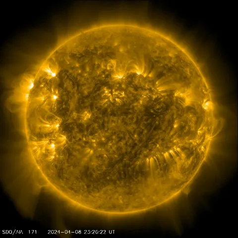 Image of Sun's corona