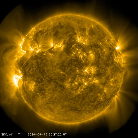 Image of Sun's corona