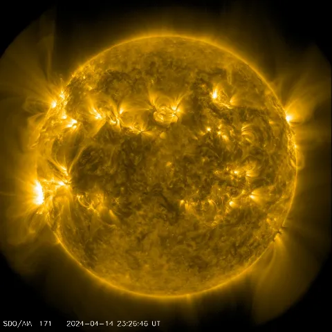 Image of Sun's corona